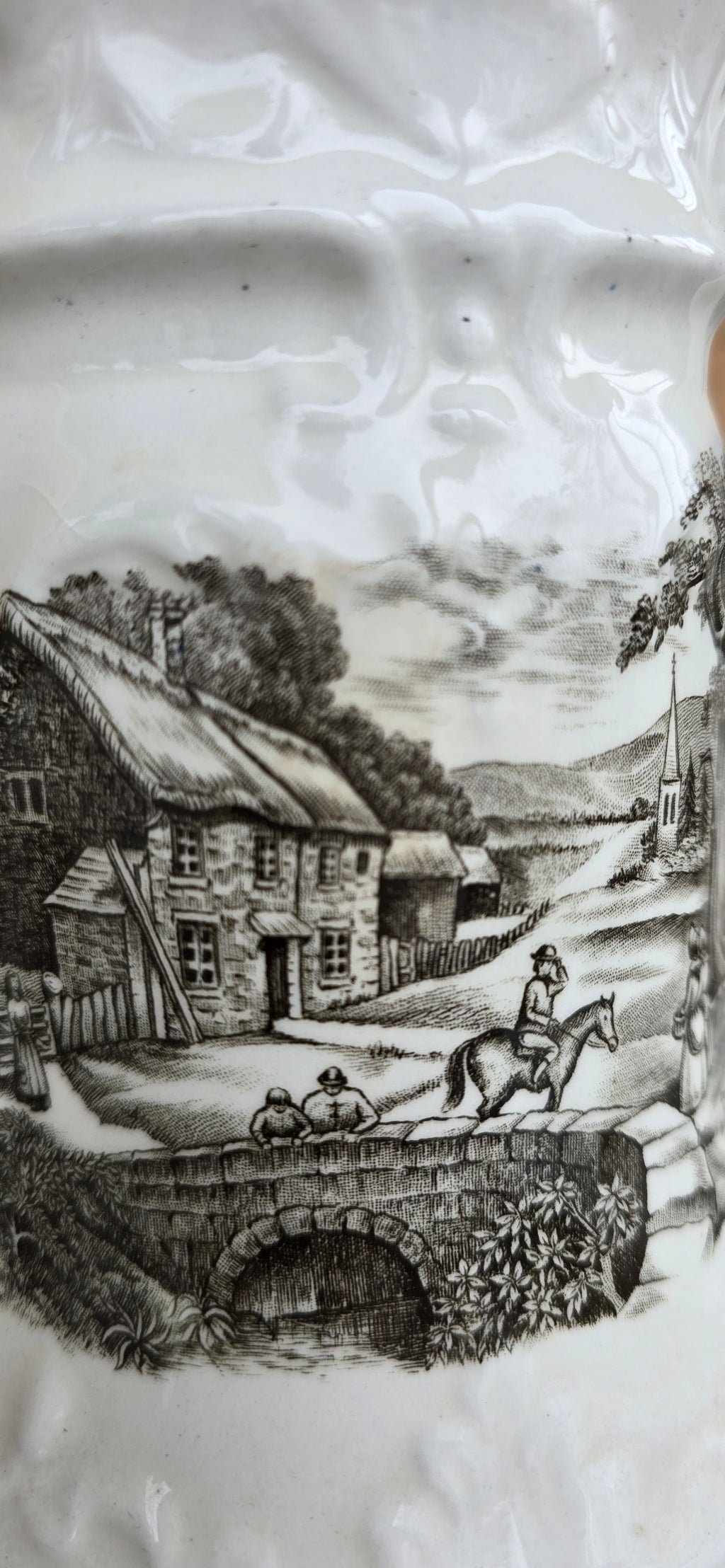 Straffordshire English Ironstone Pitcher