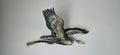 Rare Great Blue Heron Folk Art