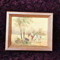 Mini Folk Art Horse Painting