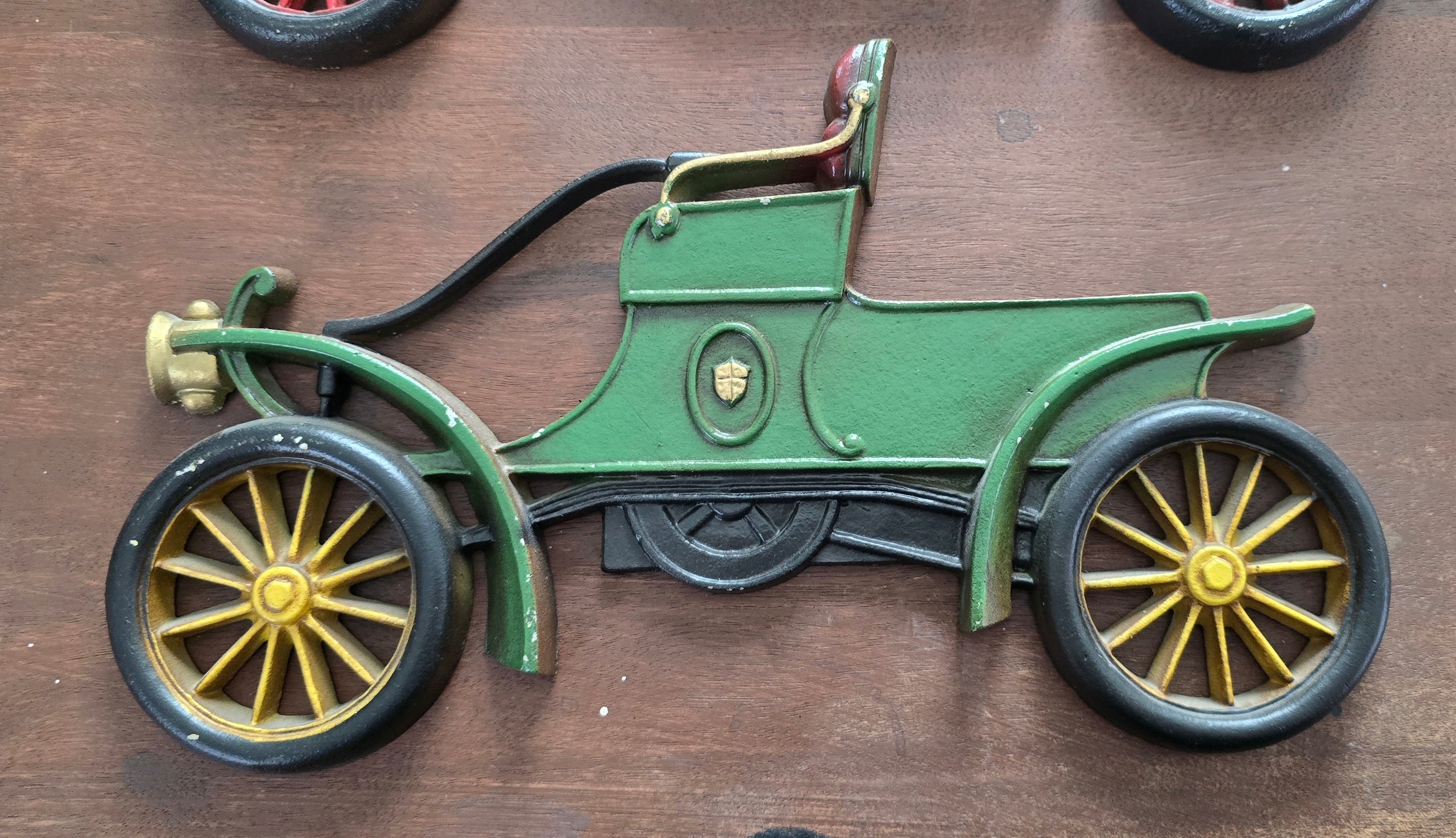 Vintage Saxton Cast Wall Plaques