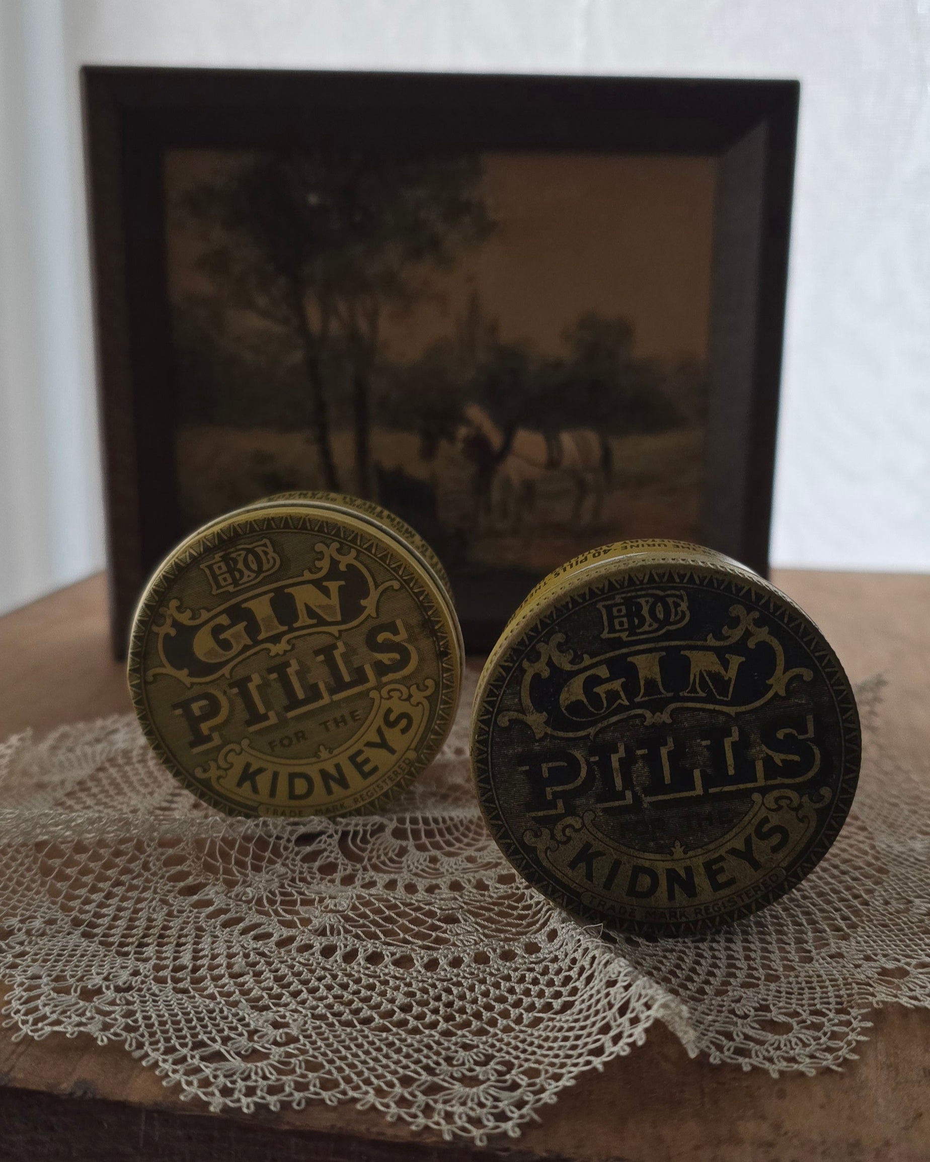1940s Gin Pill Tin