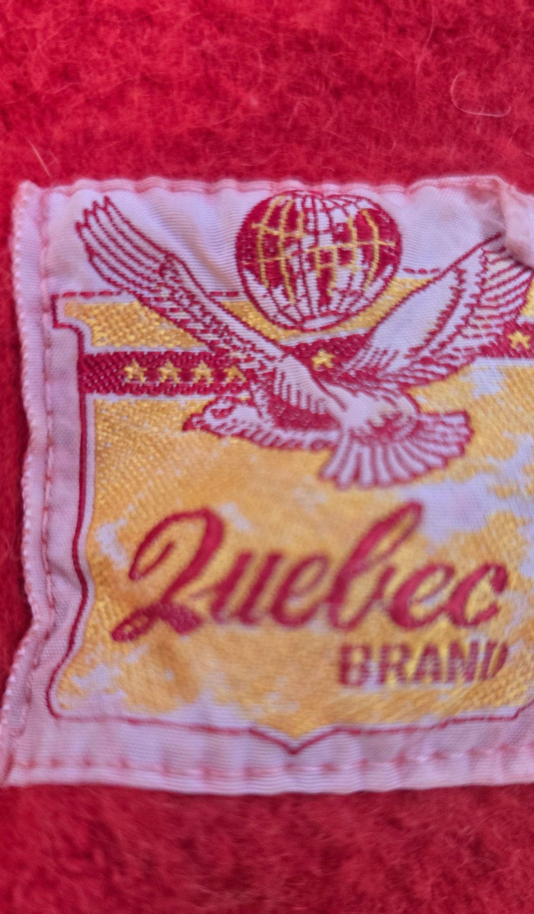 Quebec Brand Red Quilt