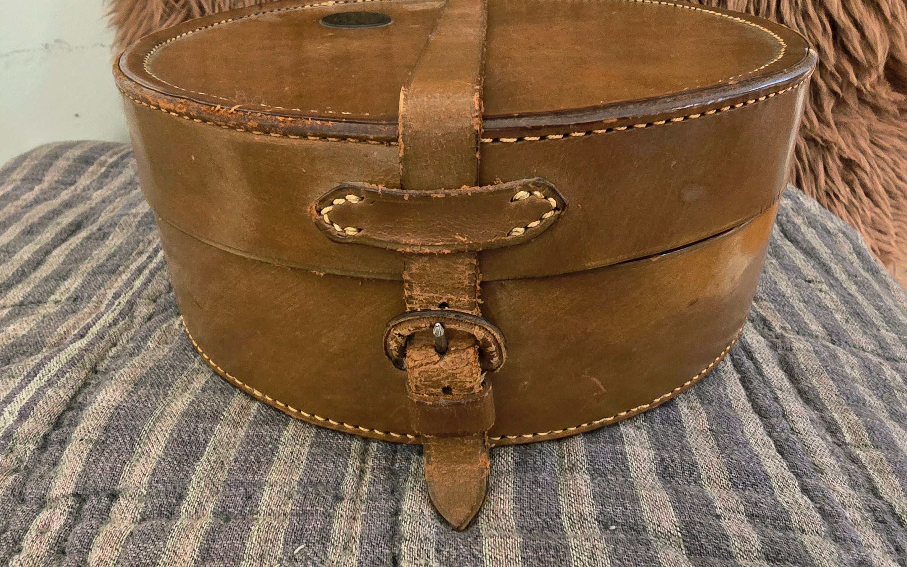 Antique Collars with Leather Box