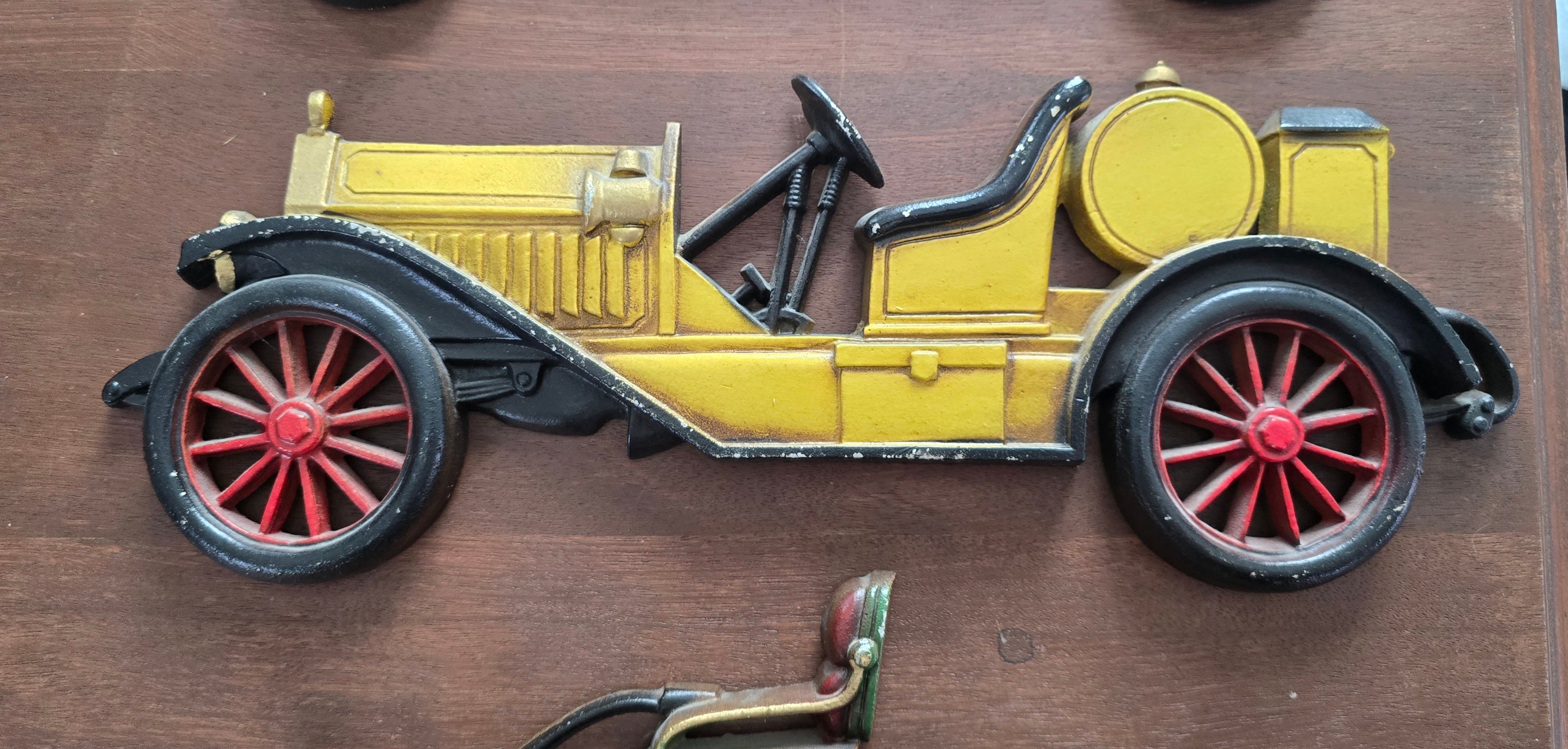 Vintage Saxton Cast Wall Plaques