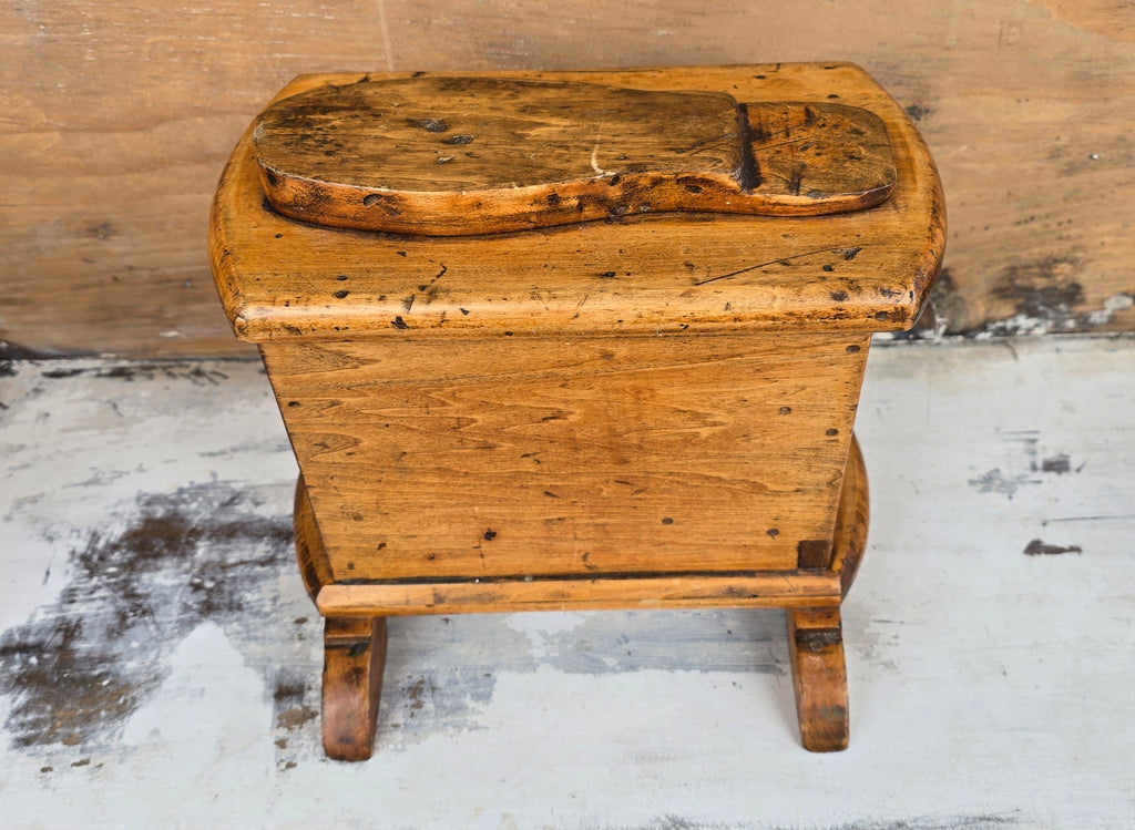 Primitive Shoeshine Box