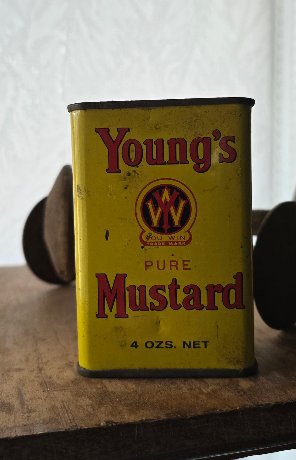 Youngs Mustard Tin