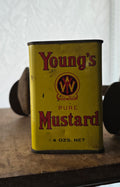Youngs Mustard Tin