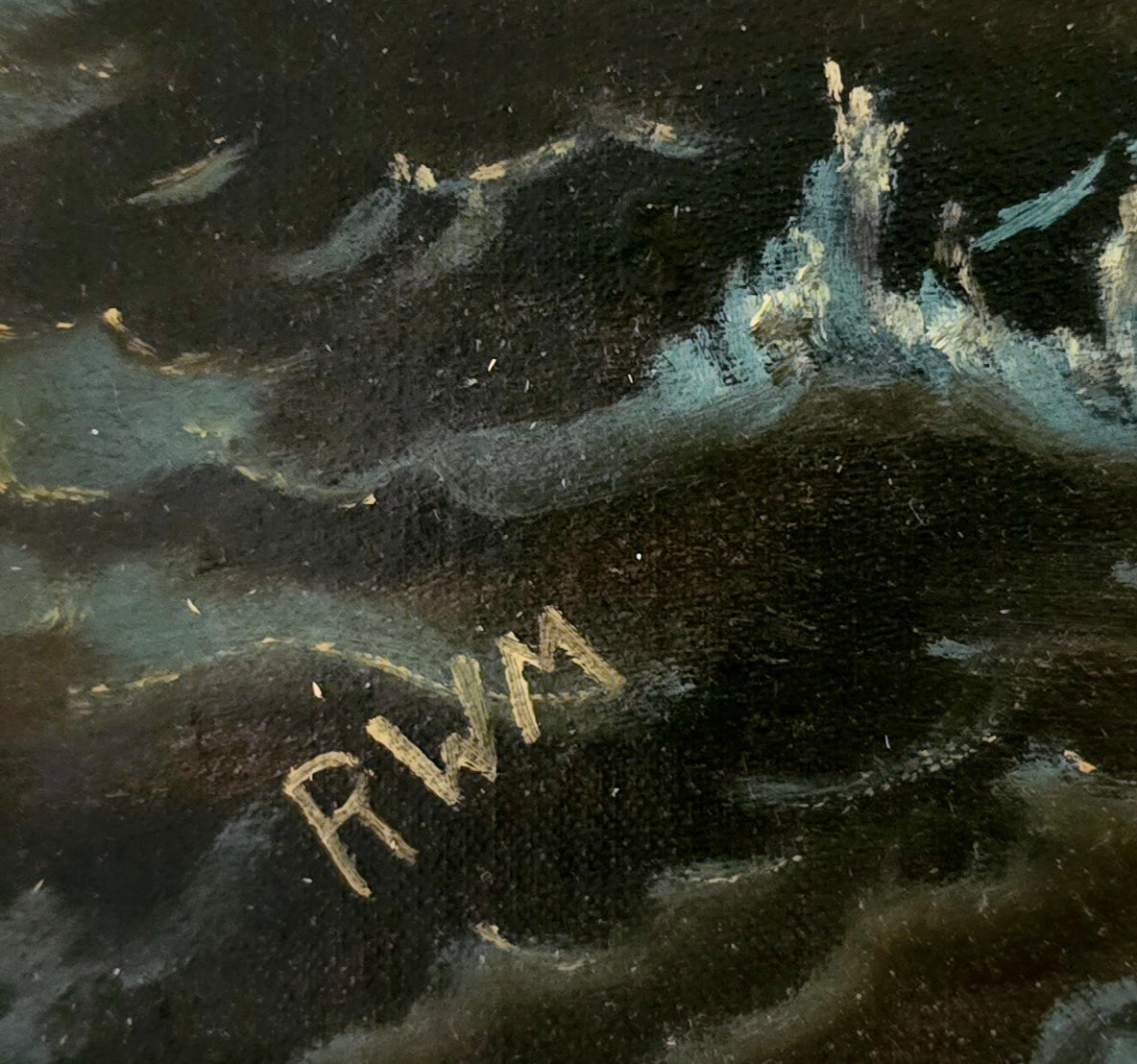 Moody RWM Ship Painting