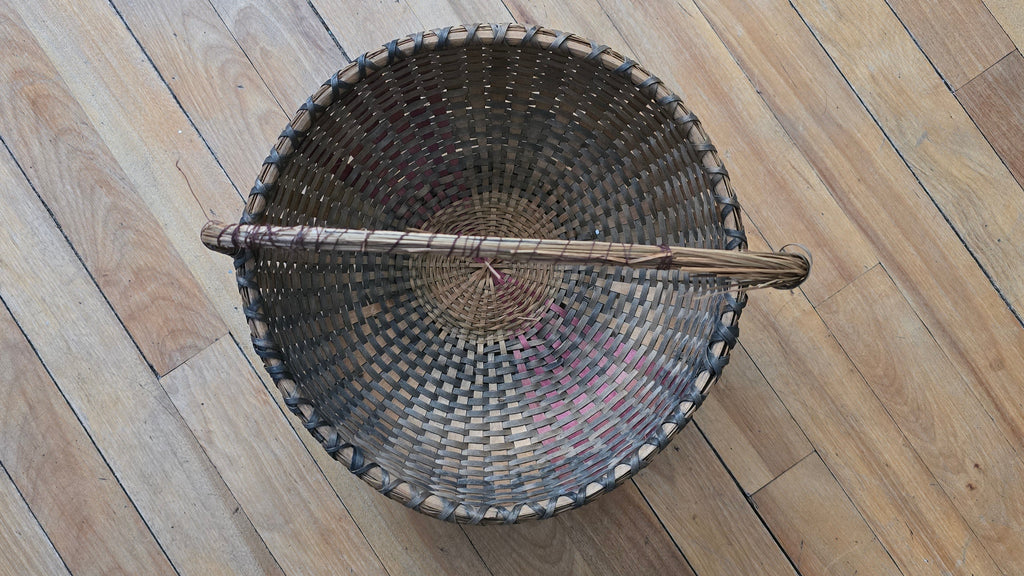 Early American Vivid Splint Basket