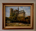 Notre-Dame de Paris cathedral in France Oil Painting