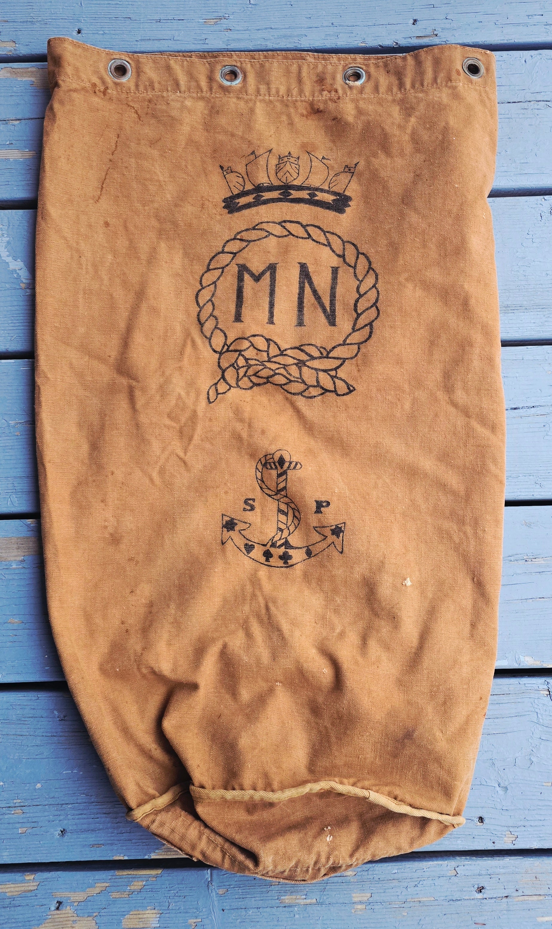 Rare Military Navy Merchant Bag