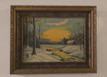 Antique Winter Scene