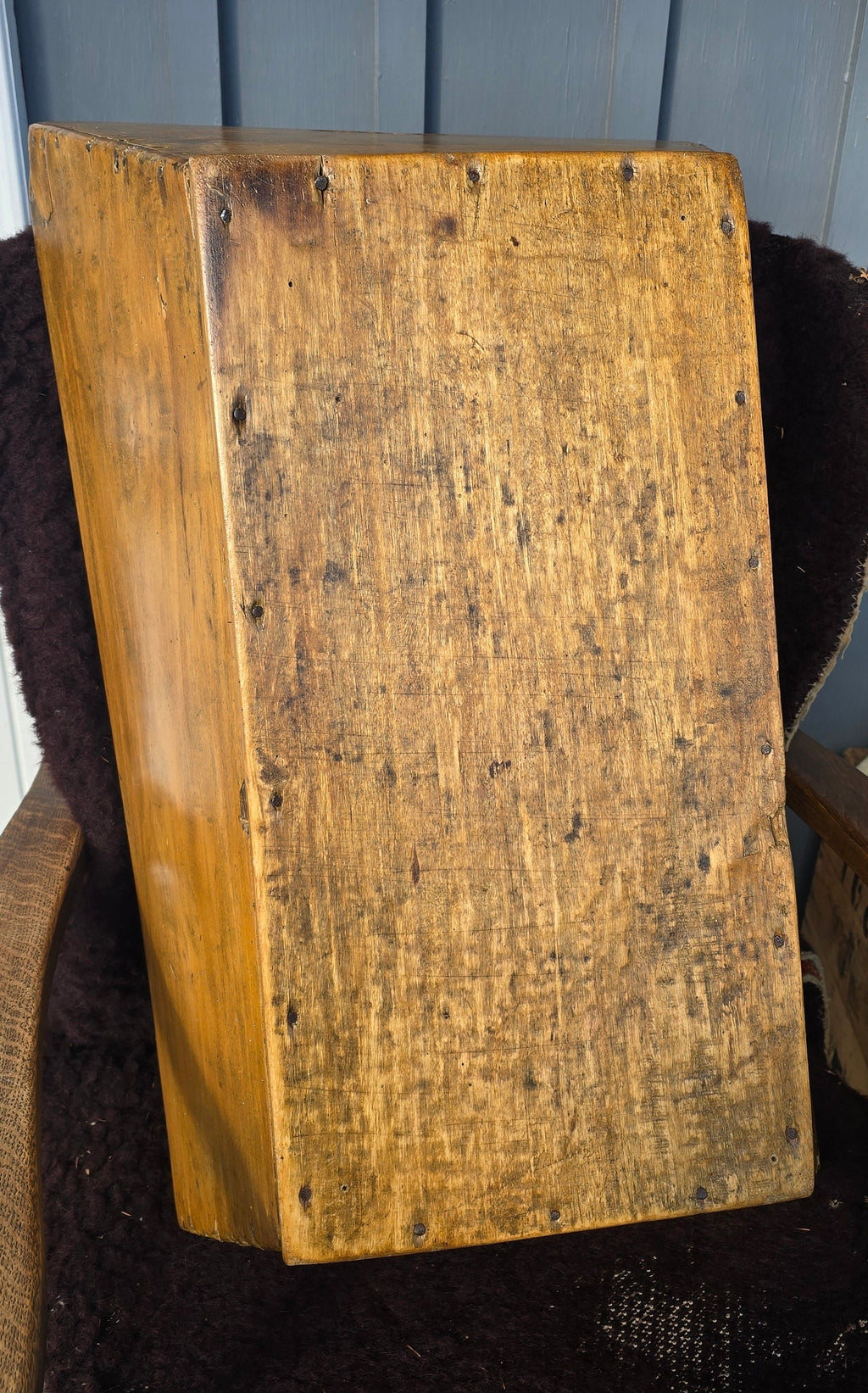 Primitive Pine Wood Trough