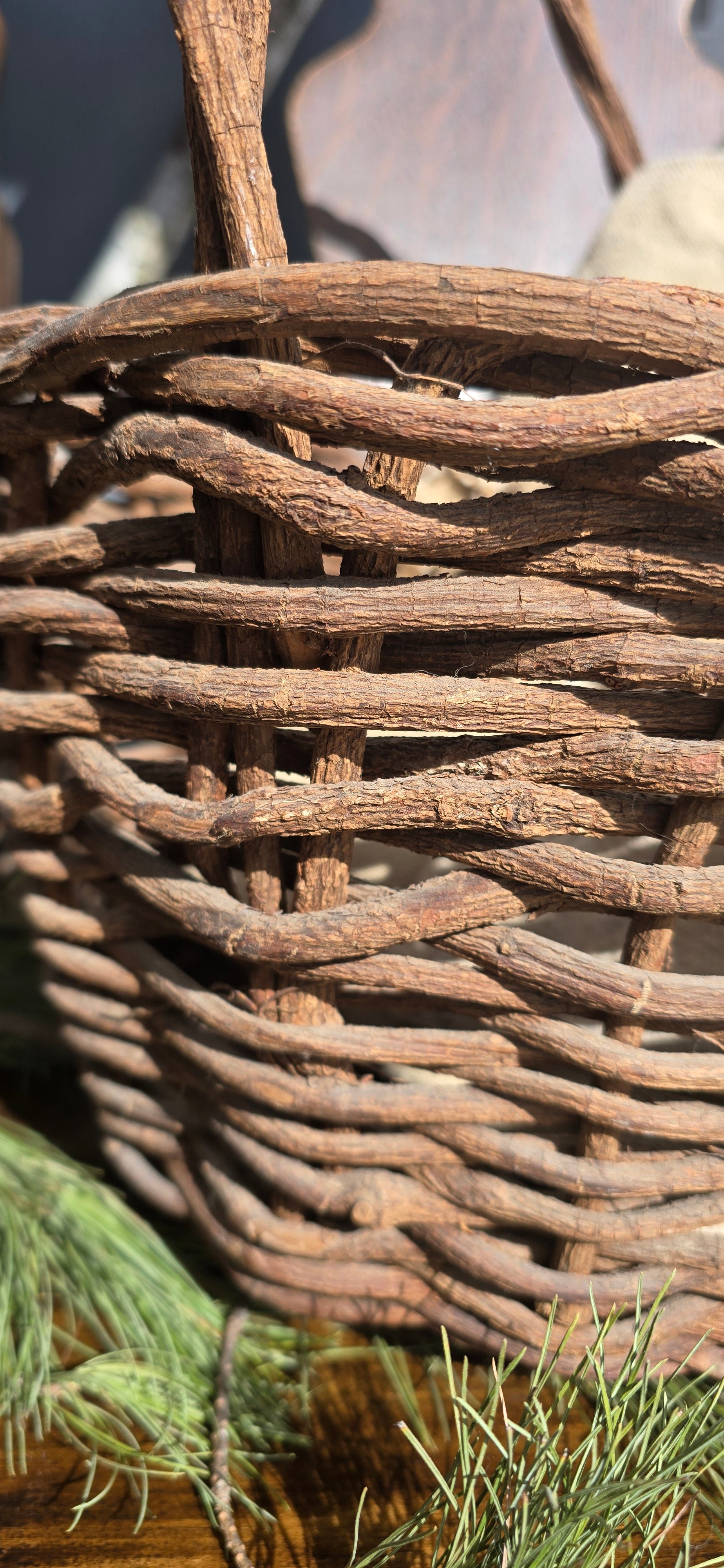 French Weaved Basket