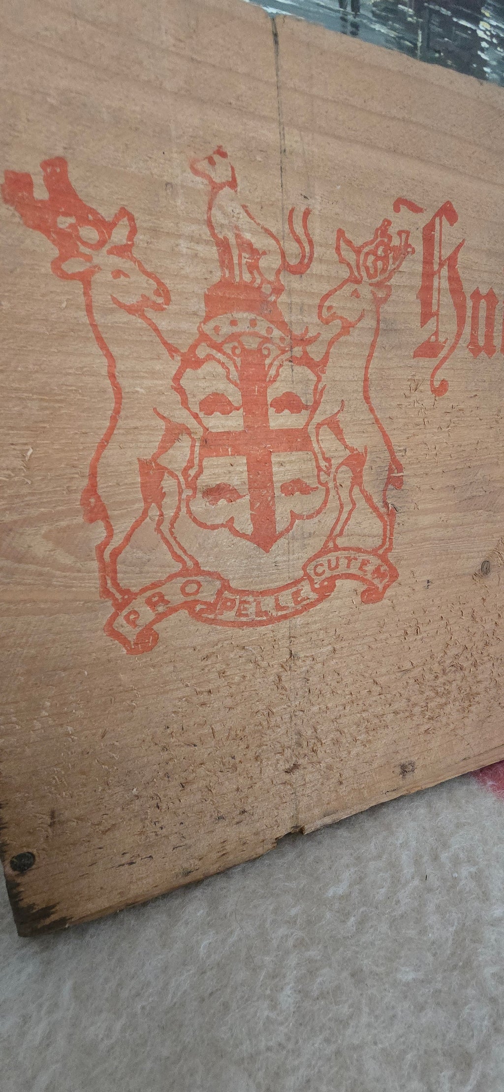 Hudson Bay Company Crate