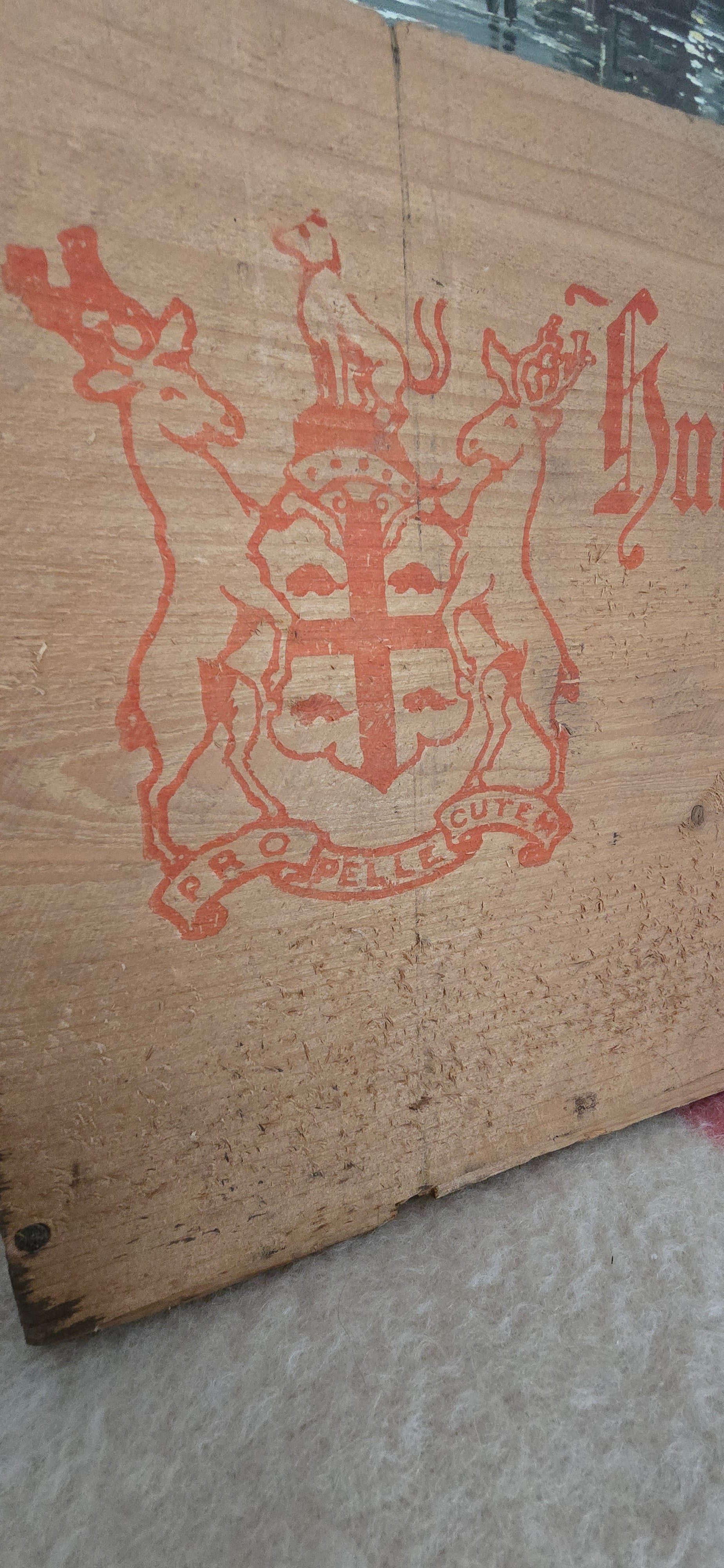 Hudson Bay Company Crate
