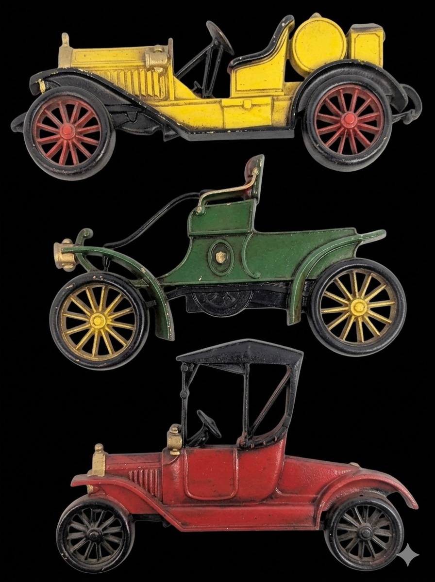 Vintage Saxton Cast Wall Plaques