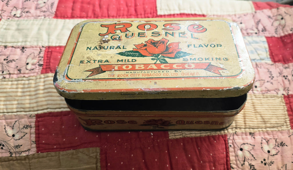 Rose Tobacco Tin