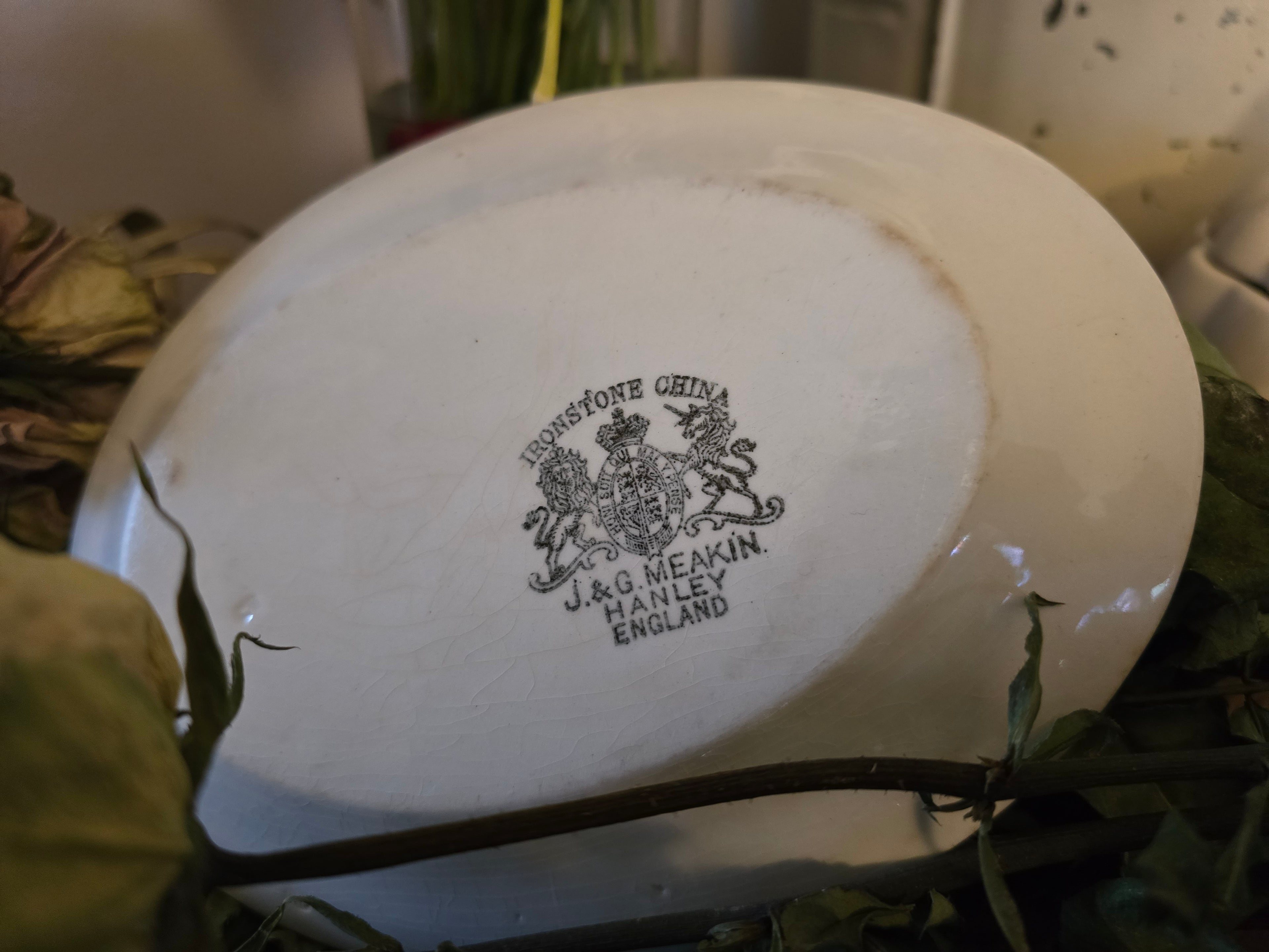 Ironstone Soap Holder