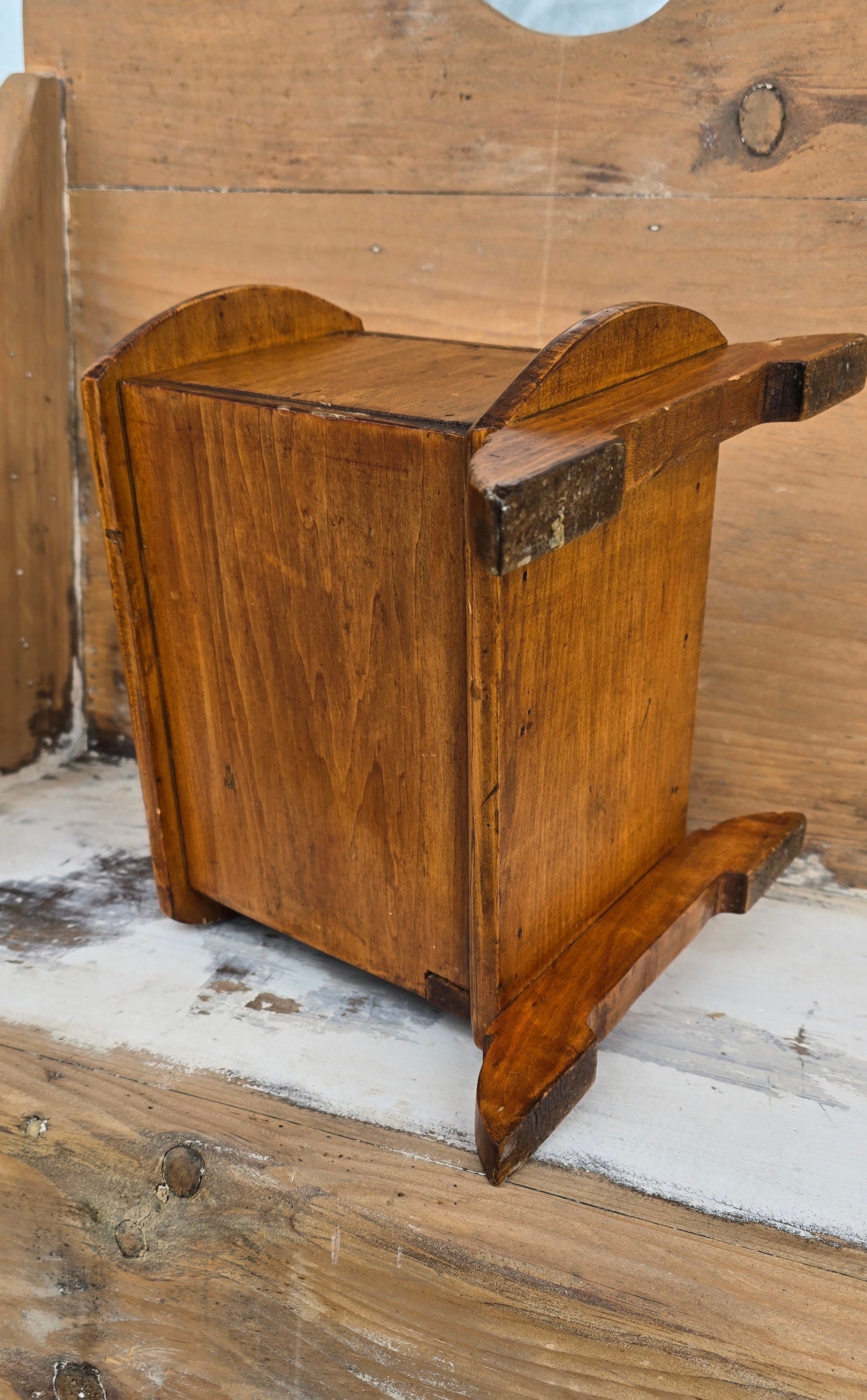 Primitive Shoeshine Box