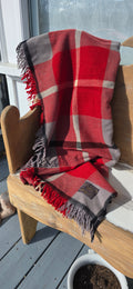 Argyle Wool Throw