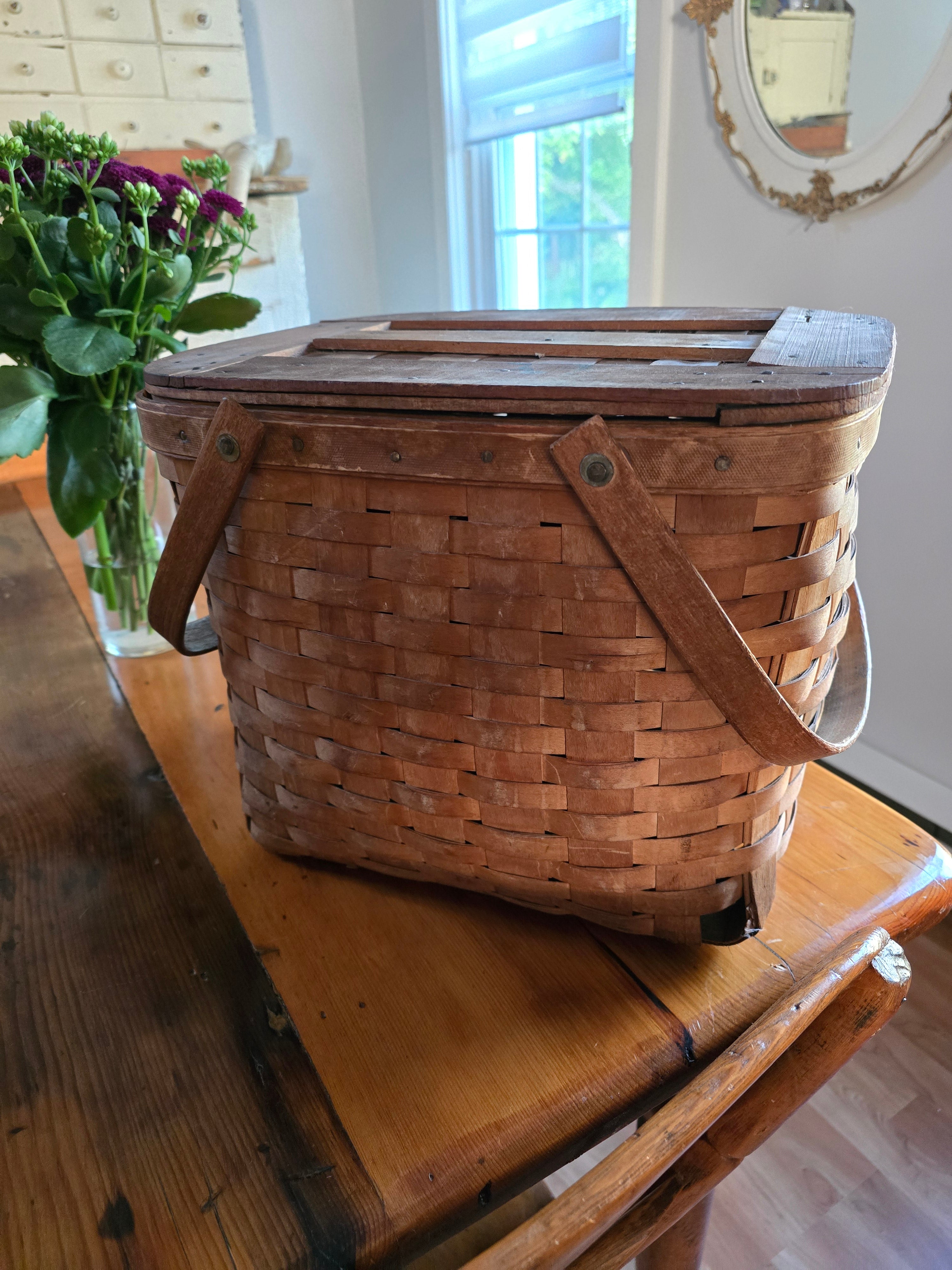 Vintage Wicker Basket