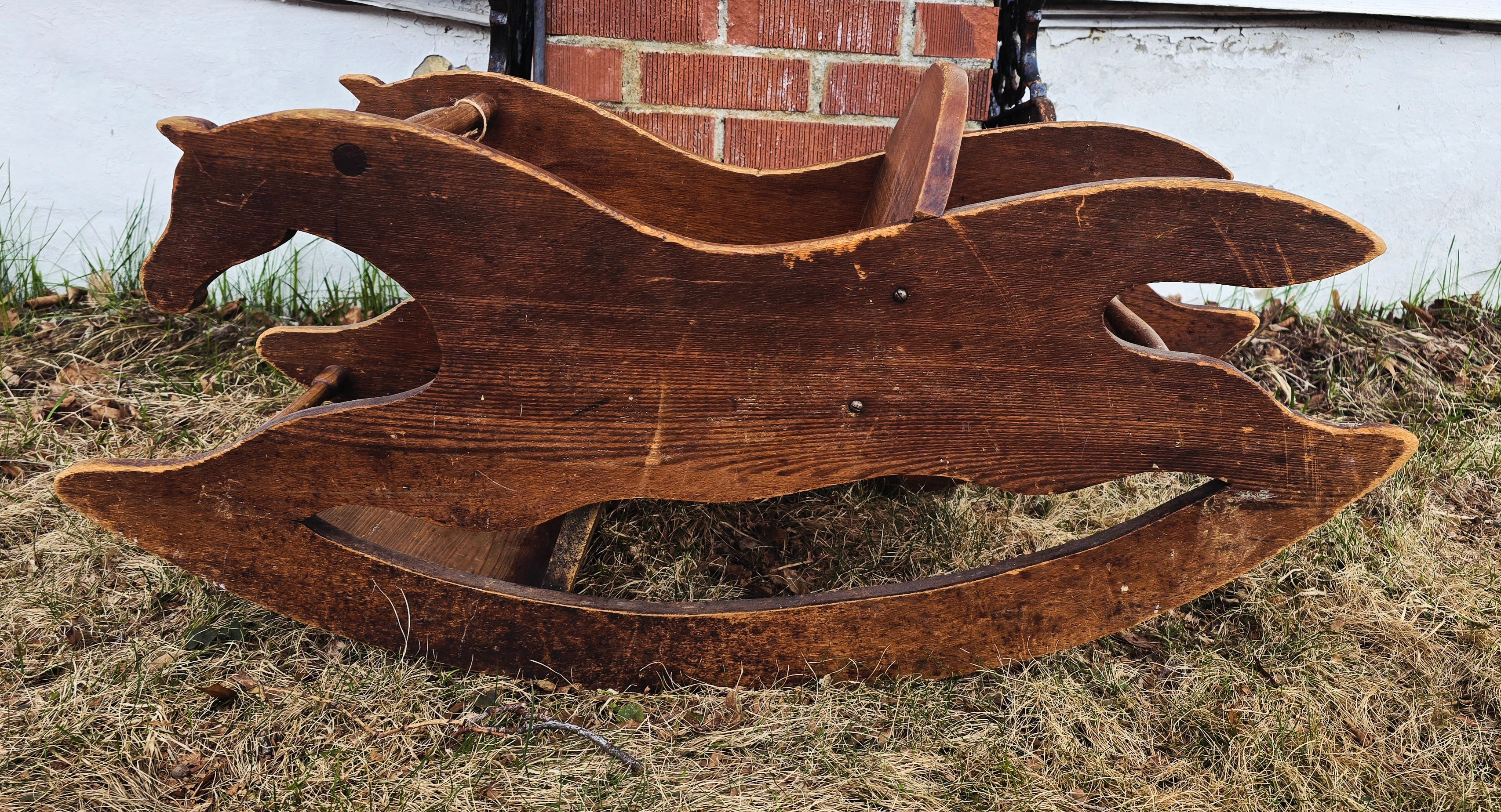 Wood Children's Horse Rocker