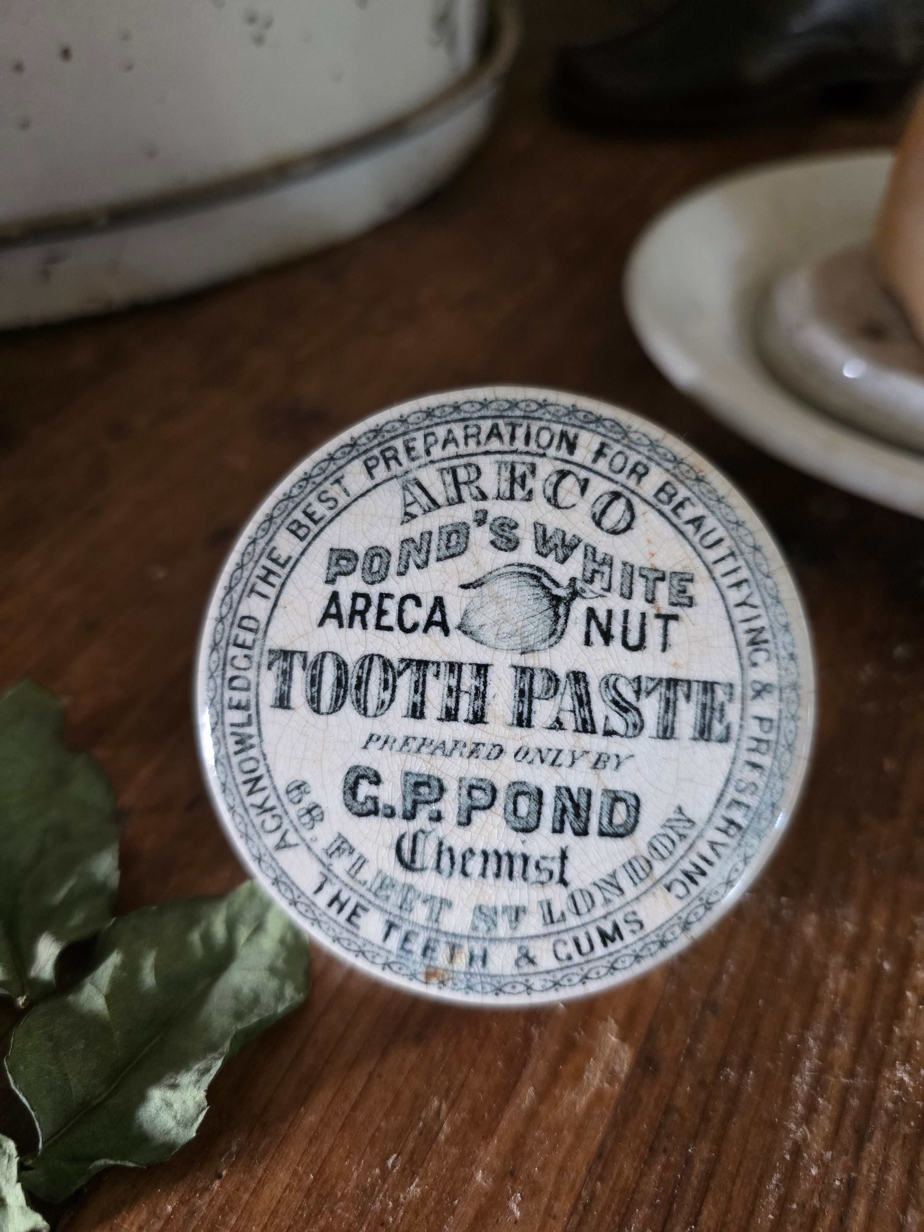 Ponds Chemist Toothpaste Ironstone