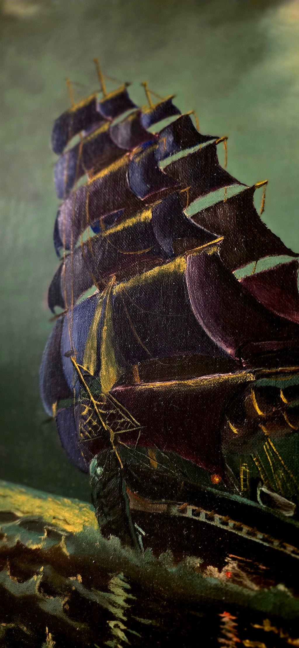 Moody RWM Ship Painting