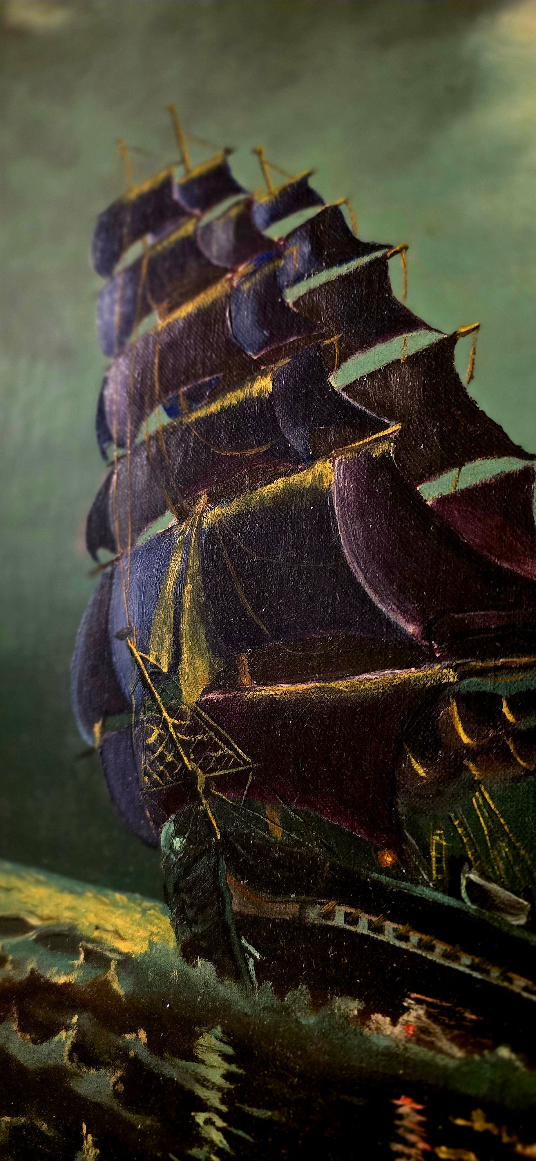 Moody RWM Ship Painting