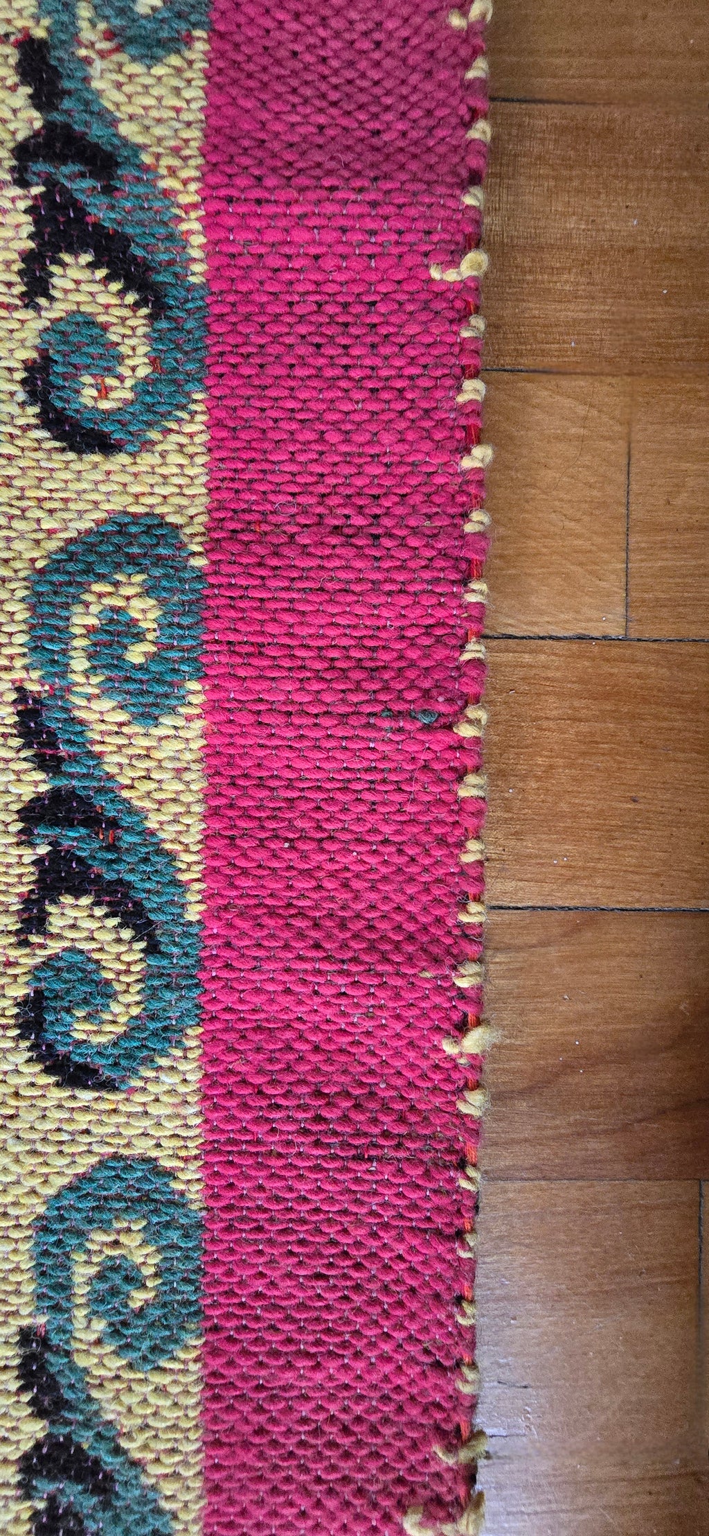 Large Antique Wool Rug