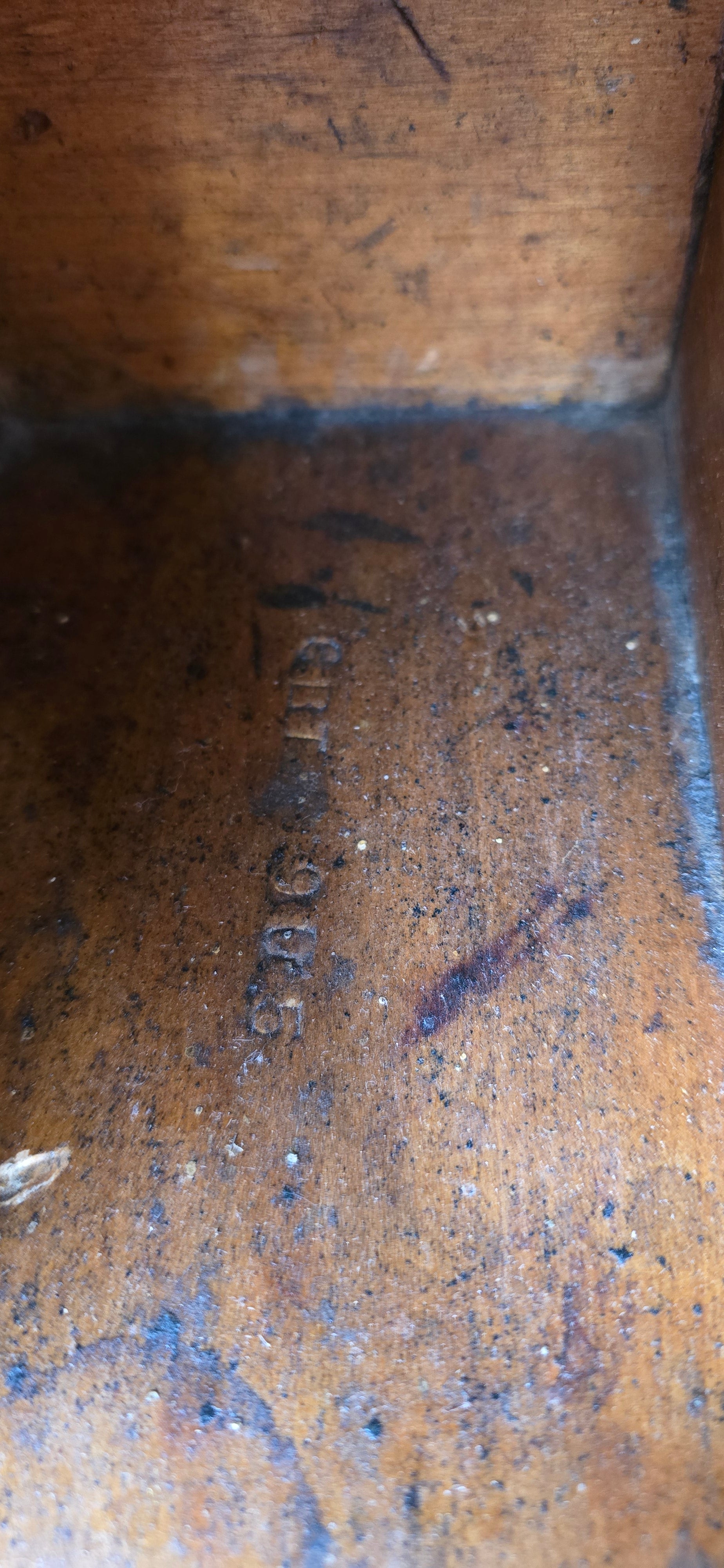 Primitive Shoeshine Box